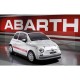 Fiat 500 Abarth, carcover Abarth vintage binnen gebruik