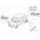 Fiat 500E Fiat embleem chroom t.b.v de achterklep