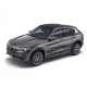 Alfa Romeo Stelvio zonder panoramadak dakrails glossy zwart