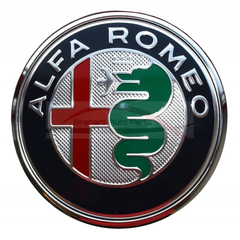 Alfa Mito 2008 t/m 2013, embleem voorzijde Nuovo