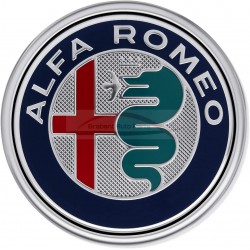 Alfa Romeo Mito vanaf 2008, embleem Nuovo achterzijde pushlock