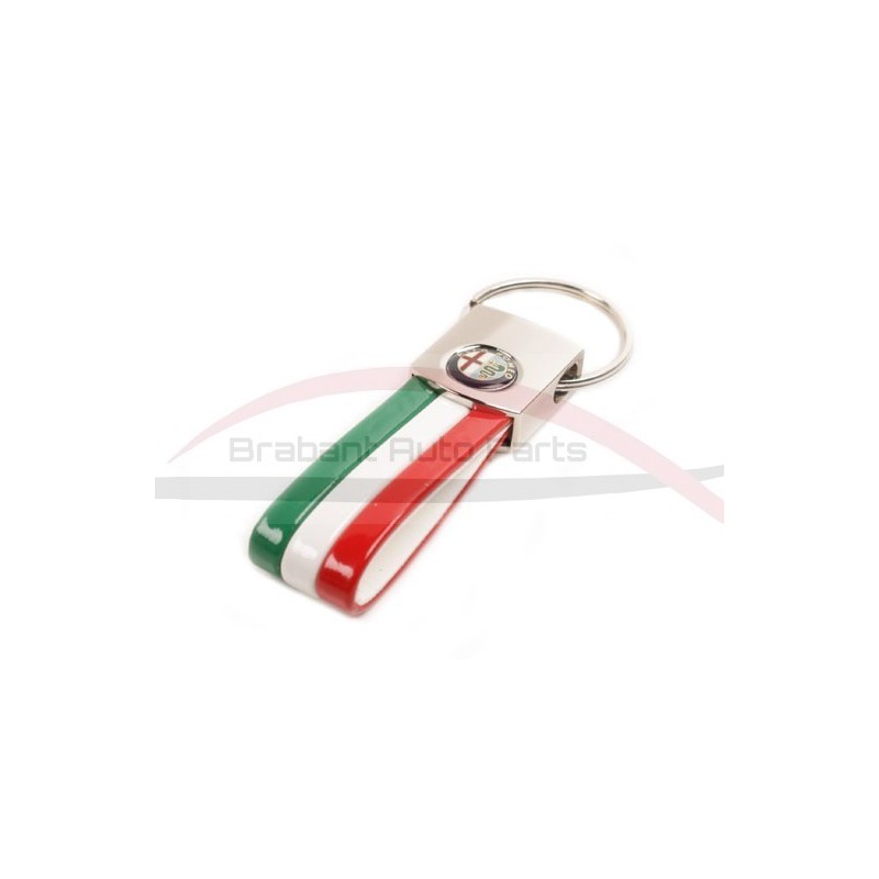 Keyring tricolore Alfa Romeo