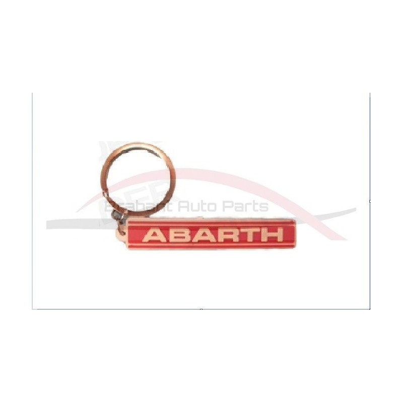 Abarth sleutelhanger letters