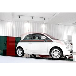 Fiat 500, stripingset Gucci 10 delig