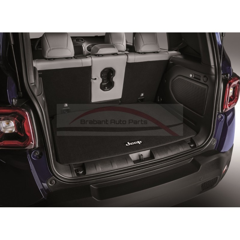 Jeep Renegade mat voor bagageruimte met Jeep logo