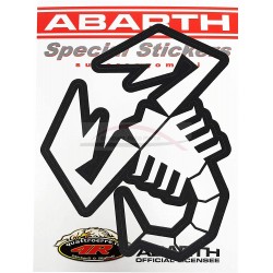 Sticker schorpioen Abarth