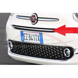 Fiat 500 vanaf 2016 sierstrip chroom voorbumper