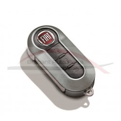 Fiat 500 keycover GRIGIO / grijs