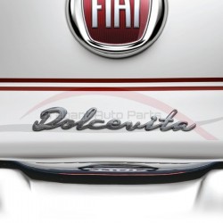 Fiat 500 Dolcevita, embleem